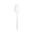 1000-PACK OF Teaspoon Weighted Karat Earth PLA Medium-Heavy Weight Compostable Tea Spoons Bulk Box, Natural - 1,000 pcs
