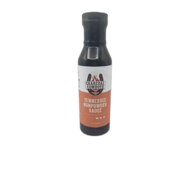 12-PACK OF Sauce Tennessee Gunpowder, Charcoal Cowboys BBQ