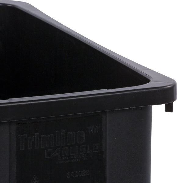 23GAL-PACK OF CONTAINER TRASH TRIM LINE BLK