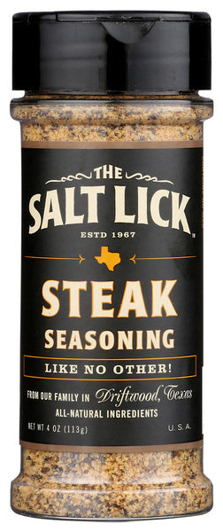 6-PACK OF Seasoning Steak Salt Lick 4 oz