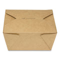450-PACK OF GEN KS10120 Reclosable 30 oz. Paper Take-Out Box - Kraft (450/Carton)