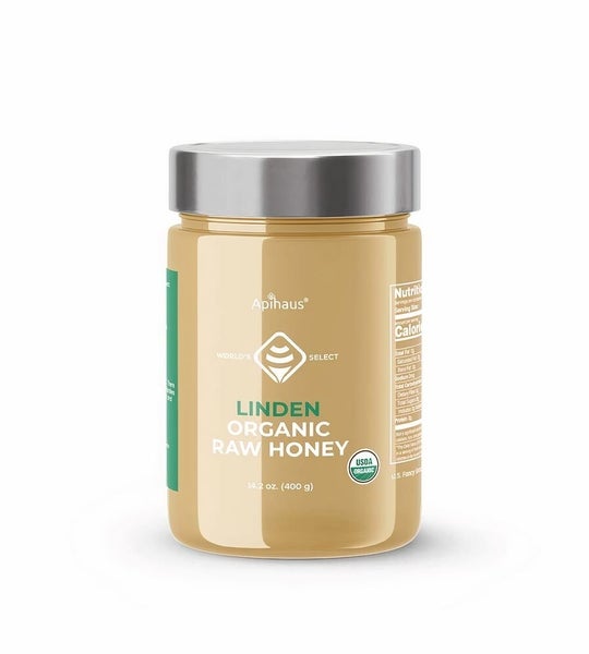 6-PACK OF Honey Linden Tuscany Italy Apihaus World's Select, Vando Naturals
