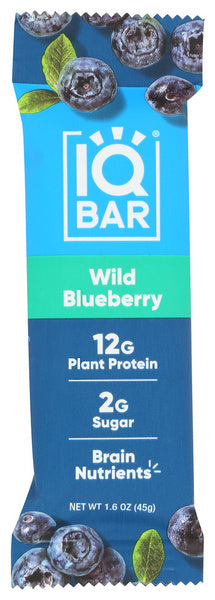 12-PACK OF Breakfast Bar Iq Bar 1.6 oz