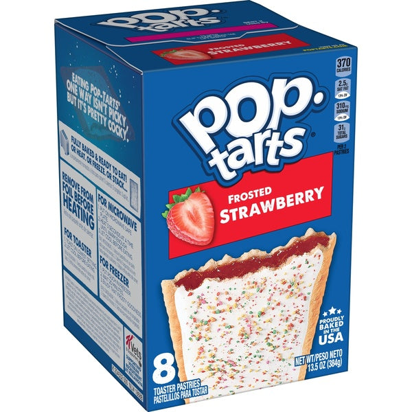 12-PACK OF POP TART STRAWBERRY FROSTED