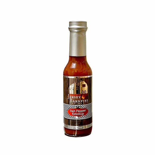 12-PACK OF Ketchup Salt Pepper, Jersey Barnfire Hot Sauce