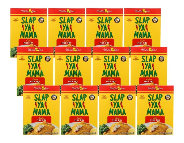 12-PACK OF Flour Breading Cajun Slap Ya Mama (Spices) 12 oz