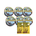 8-PACK OF Shastha Traditional Rice Appalam - 6 & Coin Appalam - 2 -