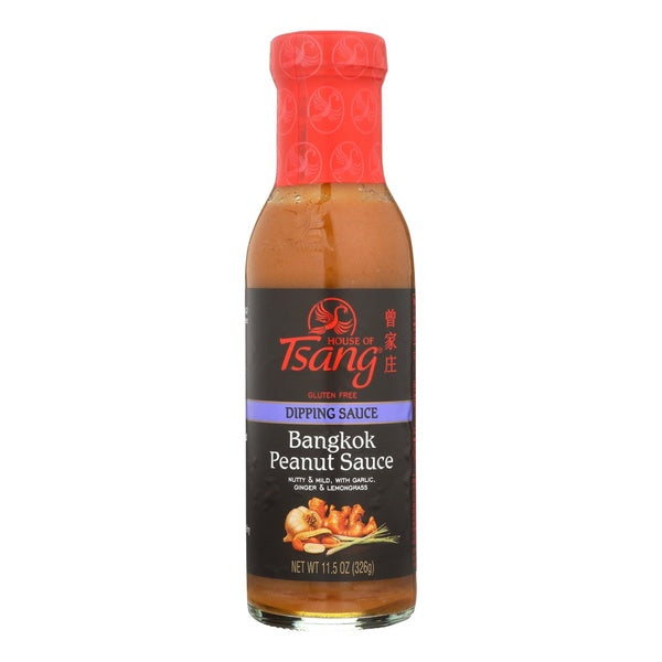 6-PACK OF Sauce Stir-Fry Bangkok Peanut House Of Tsang 11.5 oz