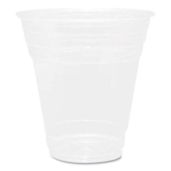 1000-PACK OF Cup Plastic Karat C-KC12 Clear PET Plastic Cups - 12 oz, 98 mm Rim Diameter - Perfect for Bubble Tea, Coffee Shops, and Restaurants (1000 Count)