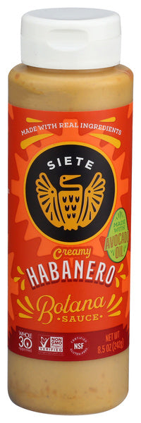 8-PACK OF SAUCE HABANERO CREAMY BOTANA 8.5 OUNCE - CASE OF 8