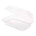 250-PACK OF Karat FP-HC96PP-1C Polypropylene Plastic Hinged Container 6 x 9 x 2.97 Clear Plastic 125/Pack 2 Packs/Carton