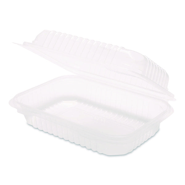 250-PACK OF Karat FP-HC96PP-1C Polypropylene Plastic Hinged Container 6 x 9 x 2.97 Clear Plastic 125/Pack 2 Packs/Carton