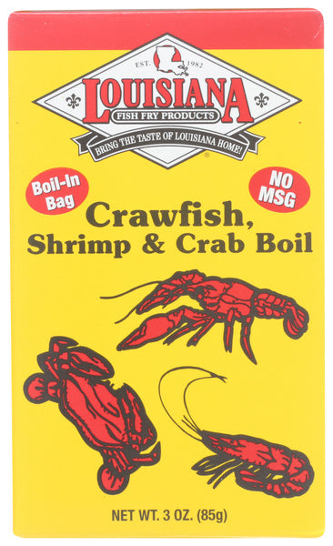 12-PACK OF Seasoning Seafood Boil Louisiana Fish 3 oz