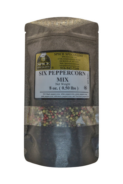 12-PACK OF Six Peppercorn Mix - 12 Pack of 8 oz. Bags