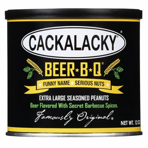 12-PACK OF Nut Peanut, Cackalacky Beer BQ, Cackalacky