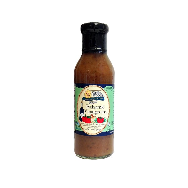 12-PACK OF Vinaigrette Balsamic Rosie's, Stello Foods