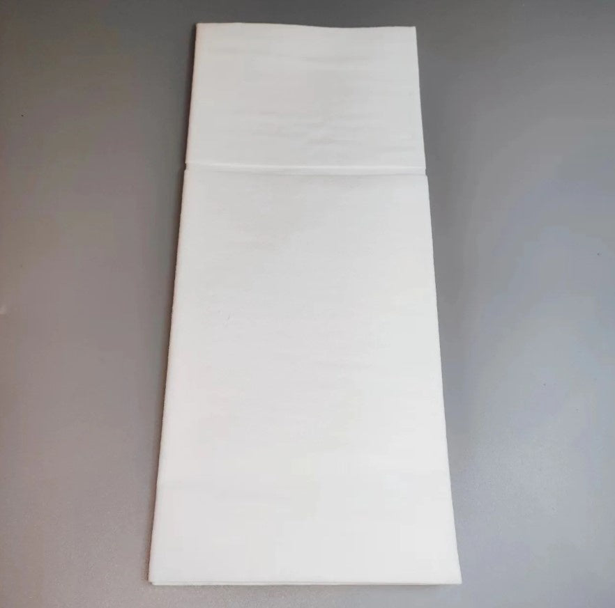 50-PACK OF Napkin Paper Airlaid Napkin 17x20 1/8 fold Plain Quickset 300 count