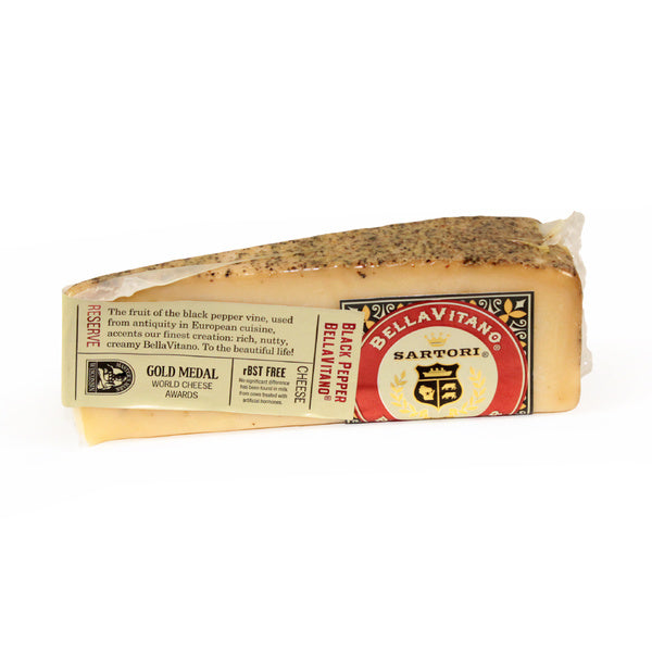 12-PACK OF CHEESE BELLAVITANO BLK/P WDG