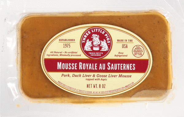 8 OZ-PACK OF PATE MOUSSE ROYALE MINI