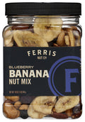 12-PACK OF SNACK MIX BLUEBERRY BANANA NUT 16 OUNCE - CASE OF 12
