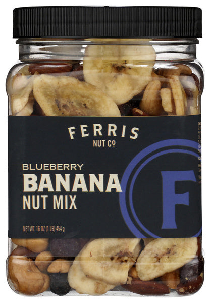12-PACK OF SNACK MIX BLUEBERRY BANANA NUT 16 OUNCE - CASE OF 12