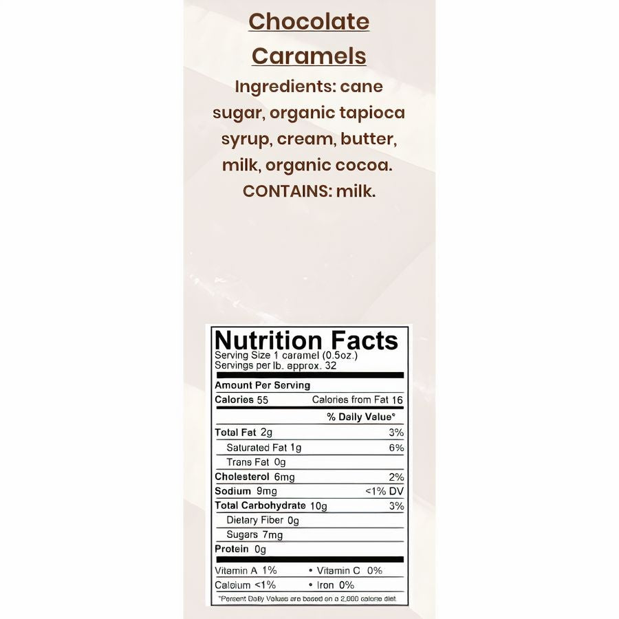 12-PACK OF Caramels Chocolate Box, AvenueSweets