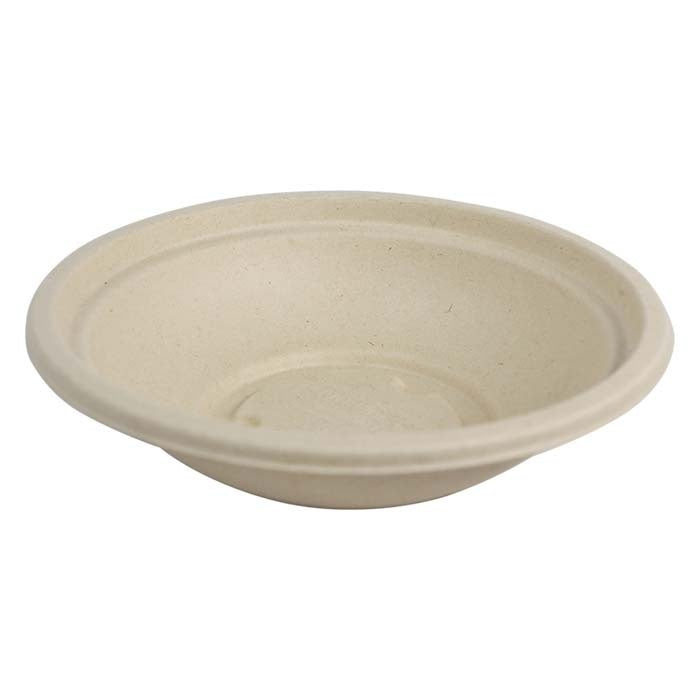 500-PACK OF Bowl Fiber 16 oz World Centric Compostable Fiber Bowls | 500 count