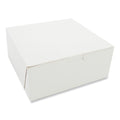 250-PACK OF Container Paper SCT 1517 White Paper Bakery Boxes - 7 x 7 x 3 inches, 250 Count for Cookies and Cakes