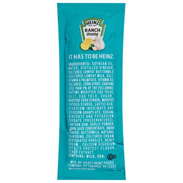 200-PACK OF DRESSING RANCH PACKET