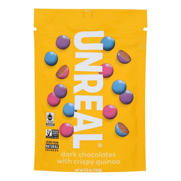 6-PACK OF CHOCOLATE CHUNK CRISY QUINOA CHOCOLATE GEMS