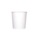 500-PACK OF Container Takeout Karat 500 ct 16 oz Gourmet Paper Food Container | White | 96 mm