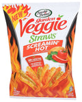 6-PACK OF SNACK VEGETABLE GARDEN VEGGIE STRAWS, SCREAMIN' HOT