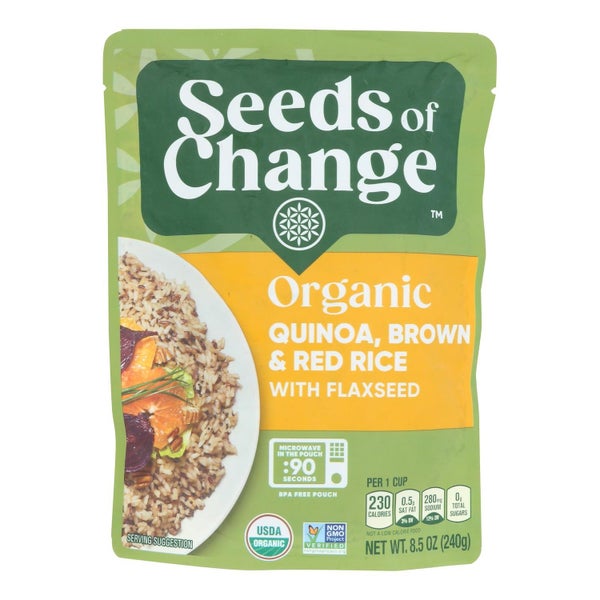 12-PACK OF RICE RED FLAXSEED