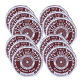 12-PACK OF Chocolate Bar Organic 100% Mexican Dark Chocolate Taza Chocolate 2.7 oz