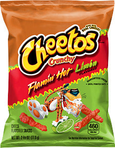 32-PACK OF SNACK CHEESE CRNCH HT LMON XVL
