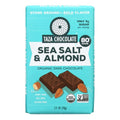 10-PACK OF CHOCOLATE BAR SEA SALT AND ALMOND, DARK