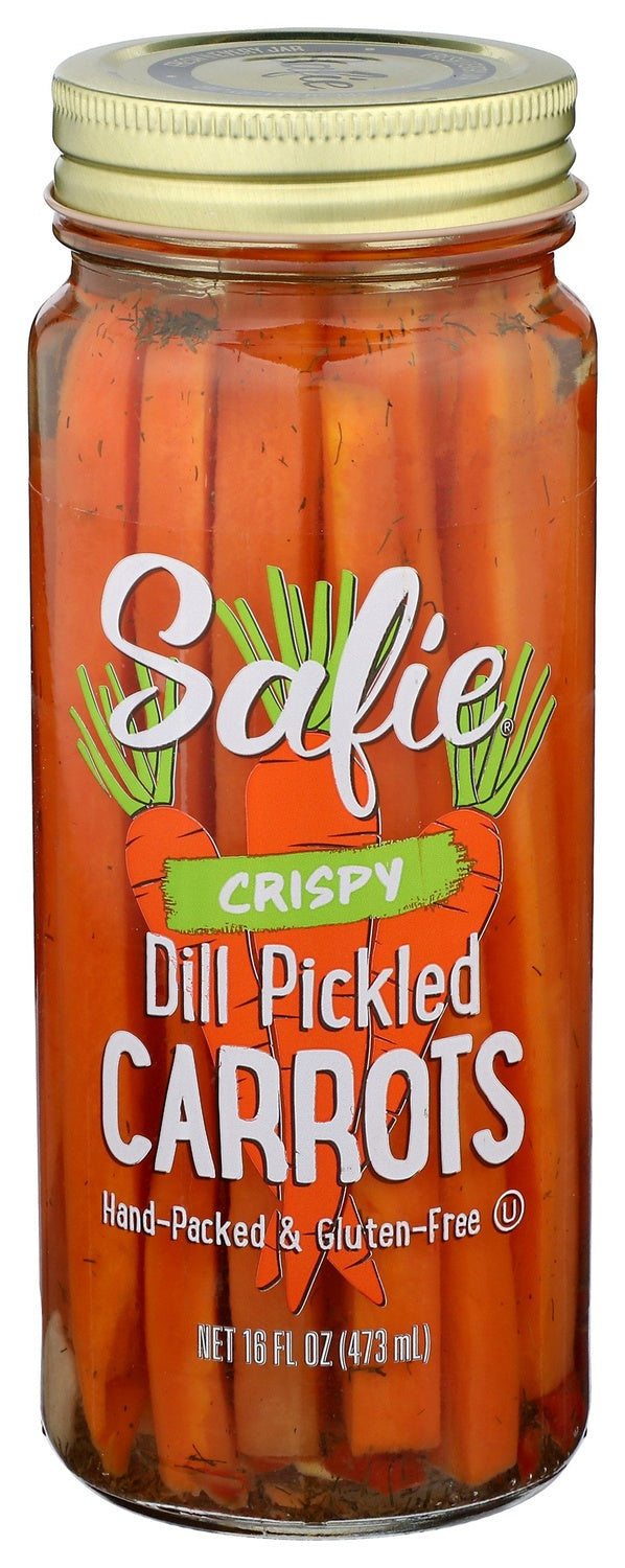 6-PACK OF CARROT PICKLED DILL, HAND-PACKED & GLUTEN-FREE