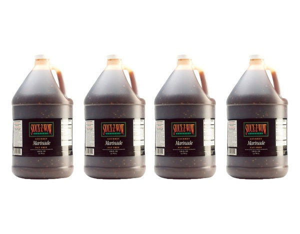 4-PACK OF Sauce Marinade Fat Free Sioux Z 128 fz