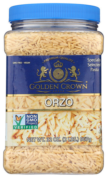 4-PACK OF PASTA ORZO GMO FREE 2 US POUND - CASE OF 4