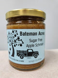 12-PACK OF Spreads, Jams. Sugar- Free Apple Schmear, 10 ounces, 12 ct Bateman Acres