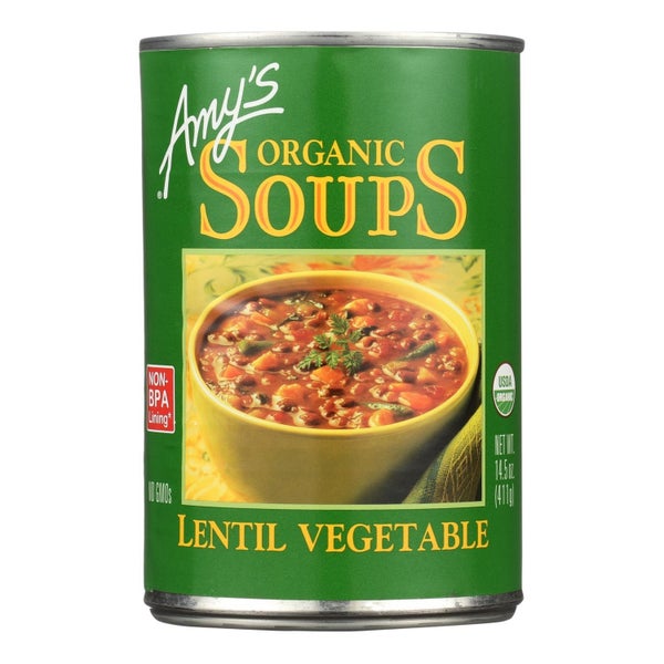 12-PACK OF SOUP VEGETABLE LENTIL