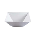 8-PACK OF Bowl Serving 4 qt White Square