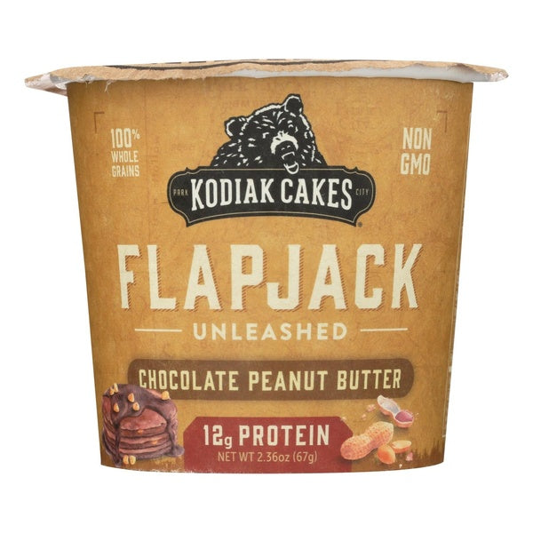 12-PACK OF BAKING MIX FLAPJACK UNLEASHED, CHOCOLATE PEANUT BUTTER