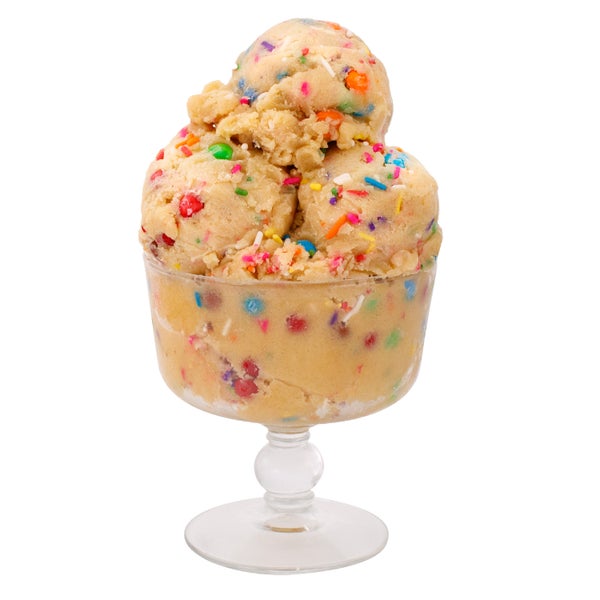 2- PACK OF DOUGH COOKIE BDAY CAKE EDIBLE