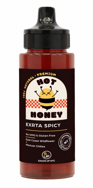 6-PACK OF Honey Hot Extra Spice All Natural Local, Sauce Up NYC