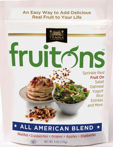32-PACK OF Fruit Blend Dried Pieces Fruitons All American 32/6 Oz Bags