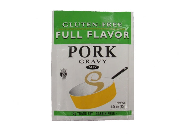 18-PACK OF MIX GRAVY PORK GLUTEN FREE