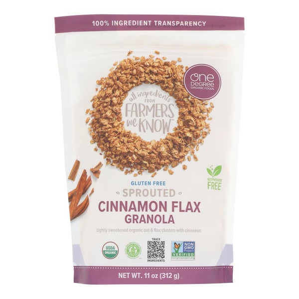 6-PACK OF CEREAL GRANOLA CINNAMON FLAX