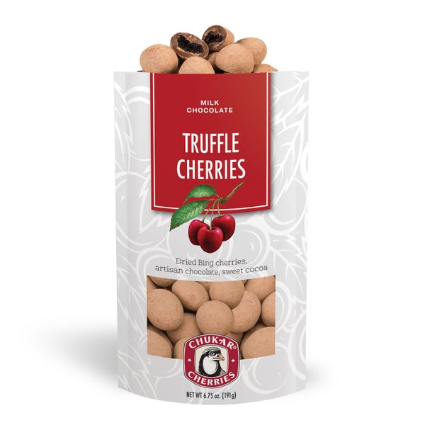 12-PACK OF Chocolate Truffle Cherries, Chukar Cherry
