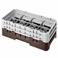1 EA-PACK OF RACK GLASS BRN 8CMPT W/2 EXND